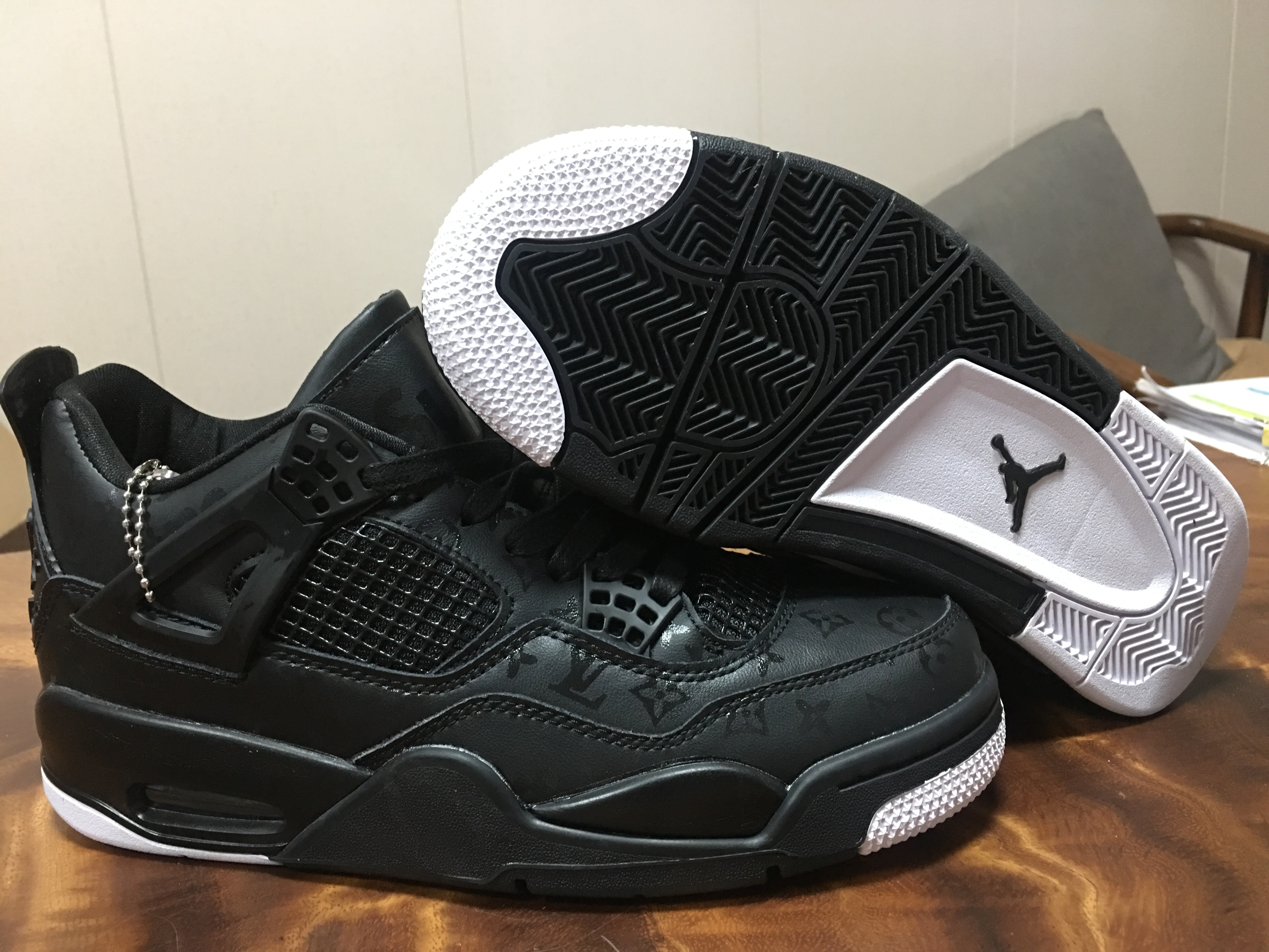 2020 Air Jordan 4 Retro Black Shoes - Click Image to Close